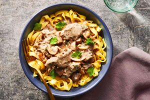 Beef Stroganoff - Delishifoods