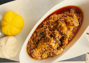 Egusi Soup With Semo - Delishifoods