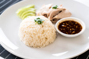 Hainanese Chicken Rice - Delishifoods