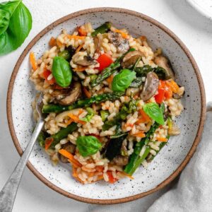 Vegetable Risotto - Delishifoods